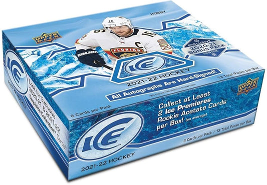 2021/22 Upper Deck Ice Hockey Hobby Box