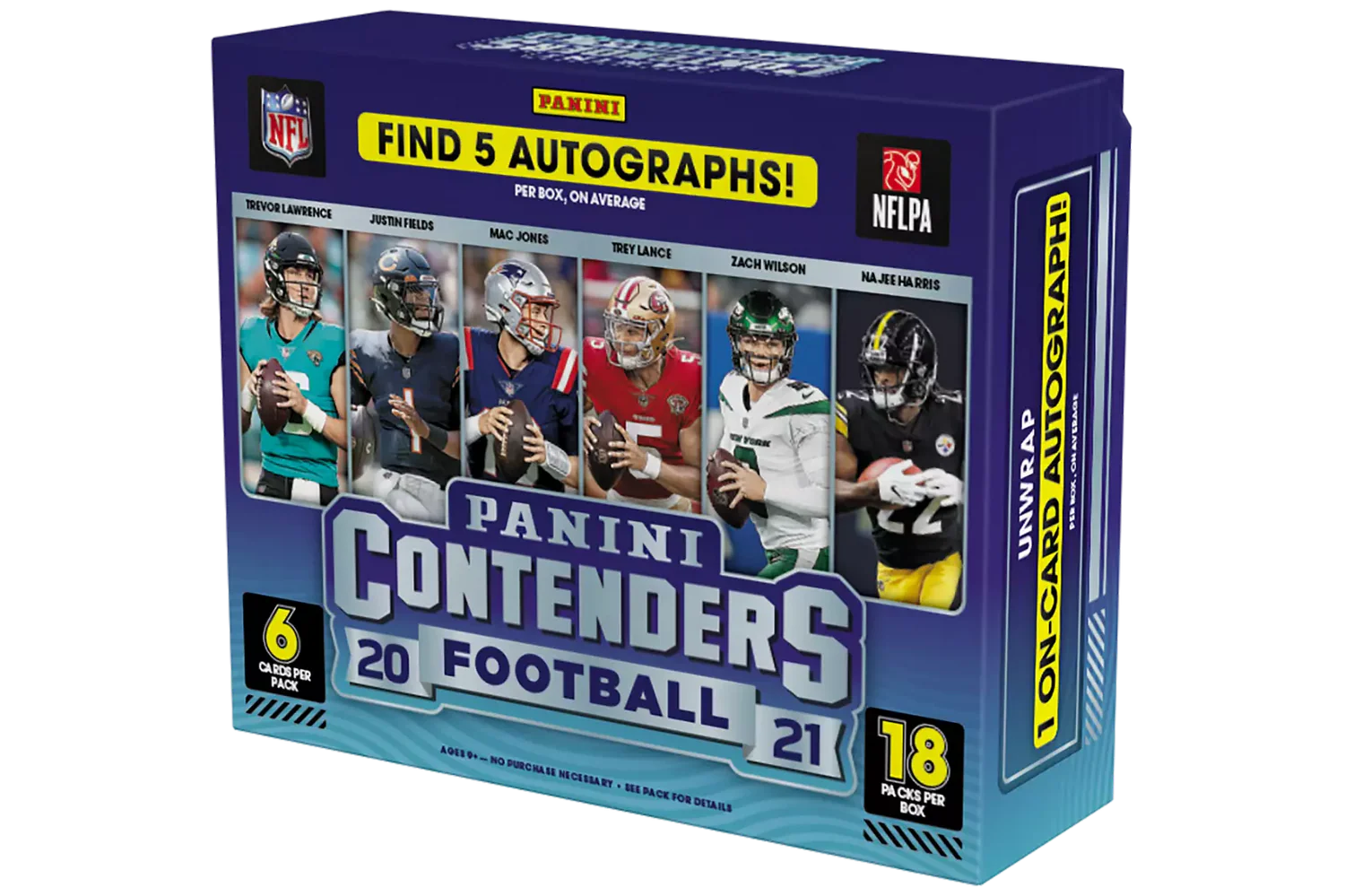 2021 Panini Contenders Football Hobby Box
