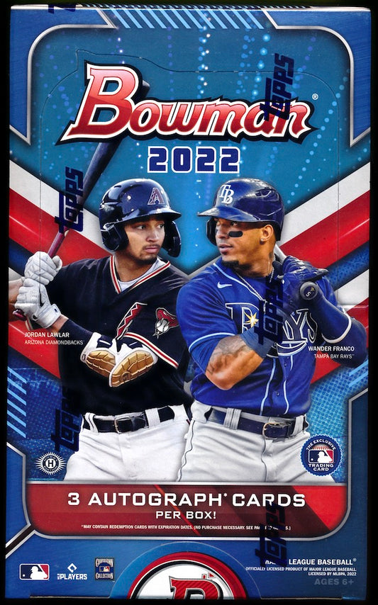 2022 Bowman Baseball Hobby Jumbo Box