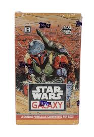2023 Topps Chrome Star Wars Galaxy Hobby Box
