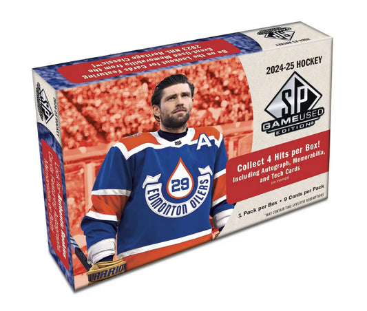 2024-25 Upper Deck SP Game Used Hockey Hobby Box