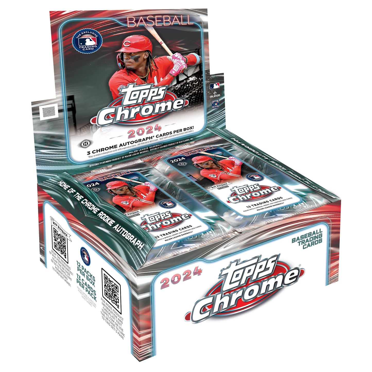 2024 Topps Chrome Baseball Hobby Jumbo Box