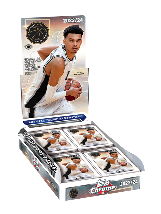 2023-2024 Topps Chrome Basketball Hobby Box