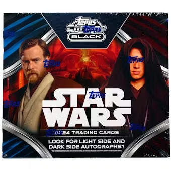 2024 Topps Chrome Black Star Wars Hobby Box
