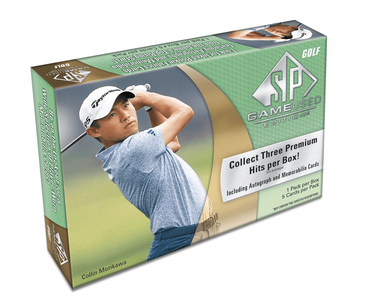 2024 Upper Deck SP Game Used Golf Hobby Box