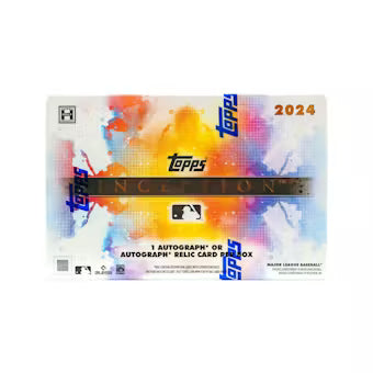 2024 Topps Inception Baseball Hobby Box