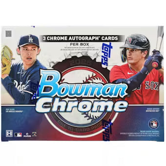 2025 Bowman Chrome Baseball Breaker's Delight Box