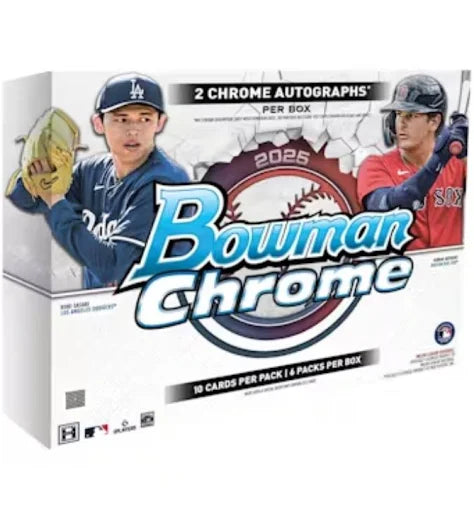 2025 Bowman Chrome Baseball Hobby Box