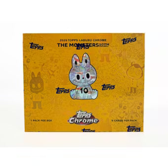 2025 Topps Chrome Labubu Box