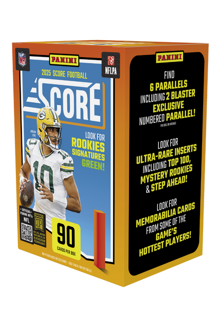 2025 Panini Score Football 6-Pack Hobby Blaster Box