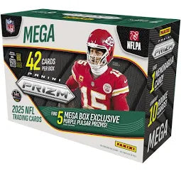 2025 Panini Prizm Football Hobby Mega Box