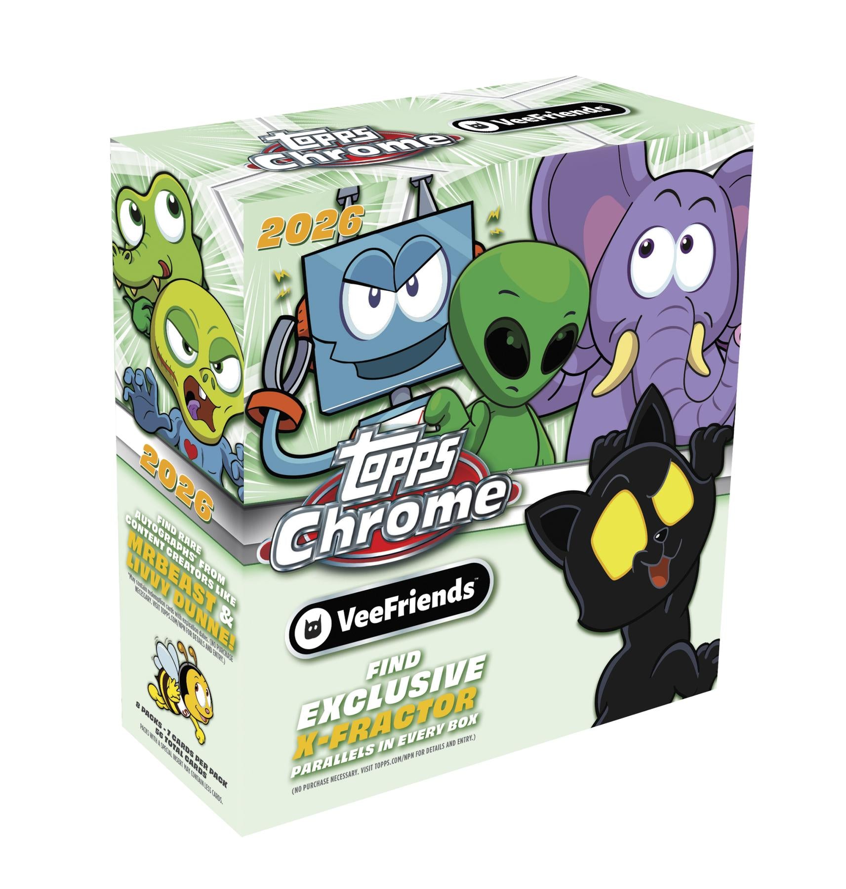 2026 Topps VeeFriends Chrome Mega Box