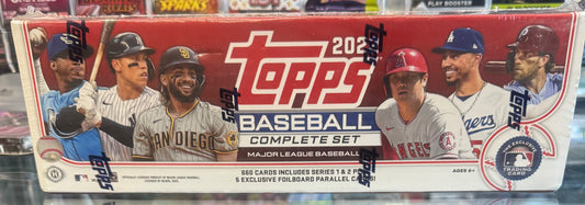 Topps 2022 baseball factory baseball set
