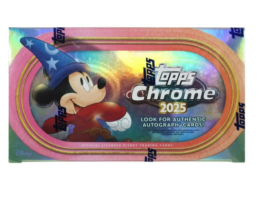 2025 Topps Chrome Disney Hobby Box