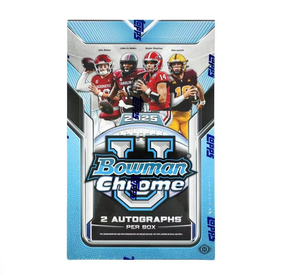 2025 Bowman U Chrome hobby football