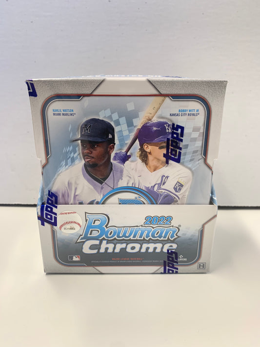 2022 Bowman Chrome Baseball Hobby Box