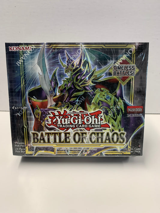 Yu-Gi-Oh! Battle of Chaos Booster Box [1st Edition] - Battle of Chaos (BACH)