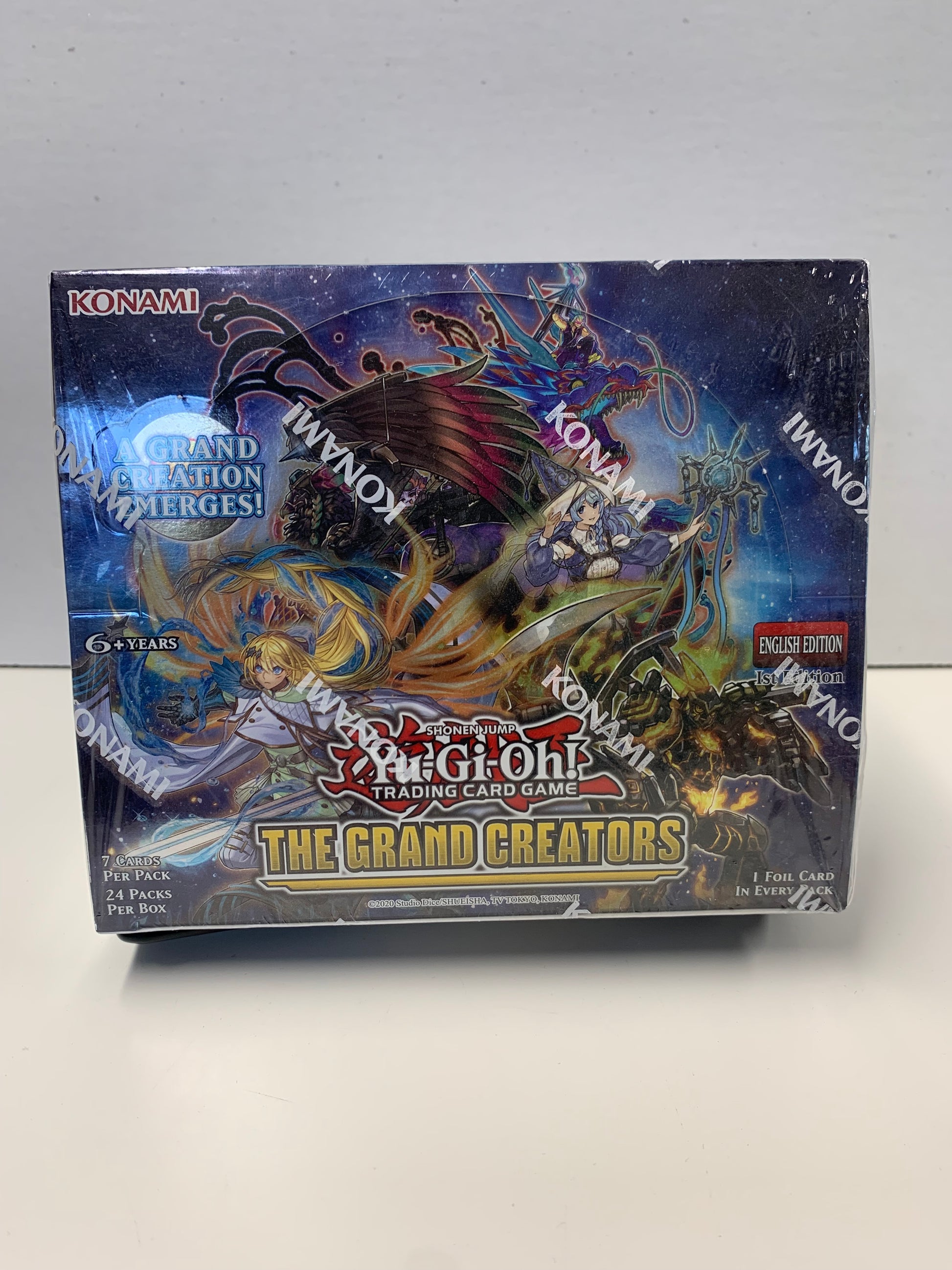 the grand creators booster box Konami Yu-Gi-Oh! - The Grand Creators wills 3 new strategies into existence and features a brand YUGIOH YUGIOH Single cards GRCR