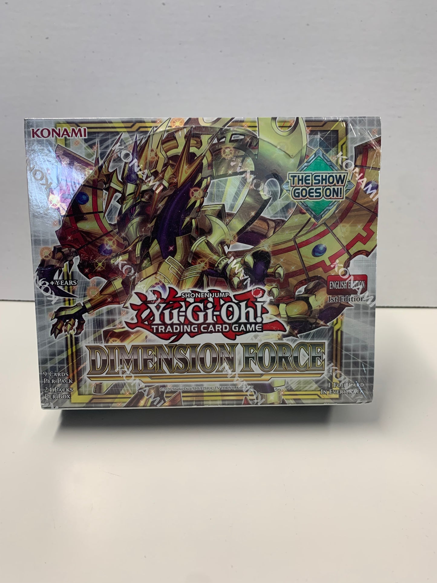 Yu-Gi-Oh! Dimension Force Booster Box [1st Edition] - Dimension Force (DIFO)