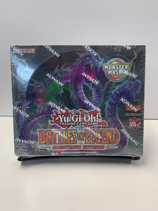 Yu-Gi-Oh! Battles of Legend: Monstrous Revenge Booster Box (BLMR)