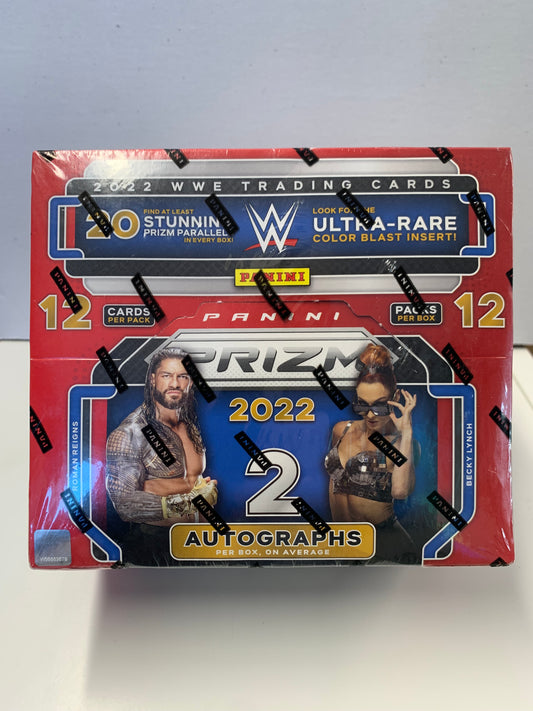 2022 Panini Prizm WWE Wrestling Hobby Box