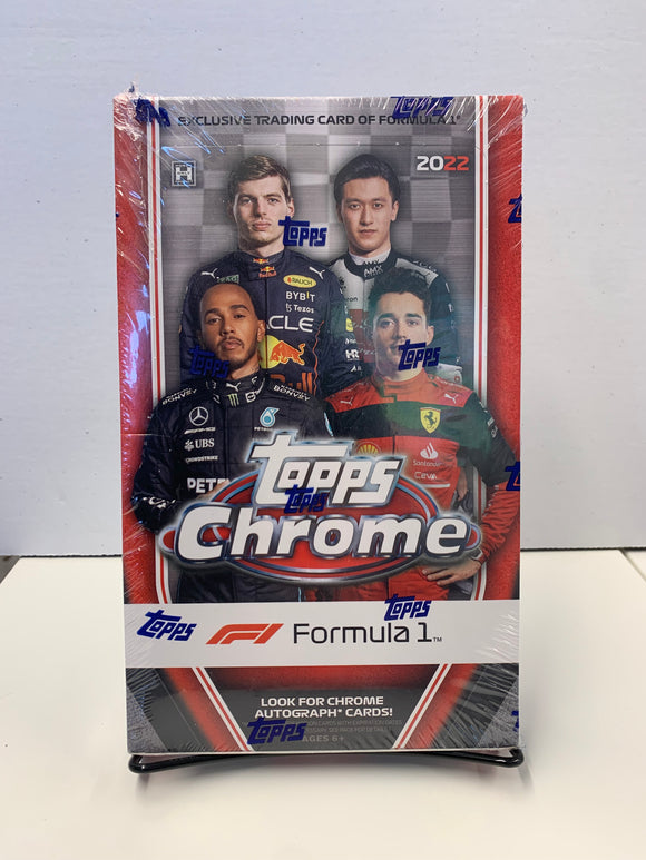 2022 Topps Chrome F1 Formula 1 Hobby Box