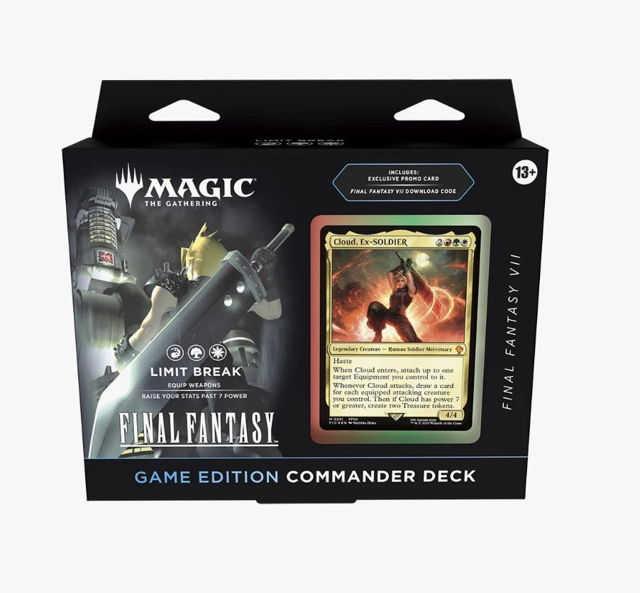 FINAL FANTASY Commander Deck - FINAL FANTASY VII Limit Break (Game Edition)