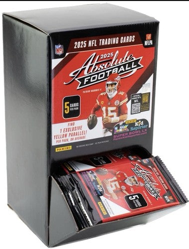 2025 Panini Absolute Football Gravity Feed Box 48-Packs