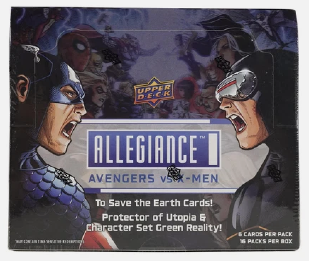 2023 Upper Deck Marvel Allegiance: Avengers VS X-Men Hobby Box