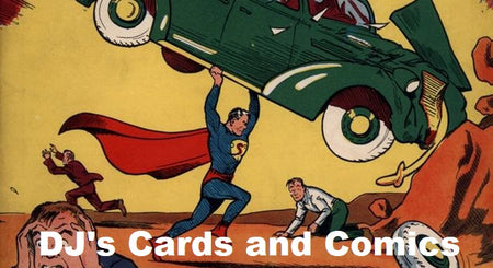 DJ's Cards and Comics specializes in the latest sports card hobby and comic book releases, from Topps, Panini, Upper Deck, Marvel, DC, Image and more. We also carry collectible card games (such as Pokemon, Magic the Gathering), Funko Pops, and more!