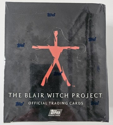 1999 The Blair Witch Project Topps Sealed Trading Card Box 24 Packs Horror Rare