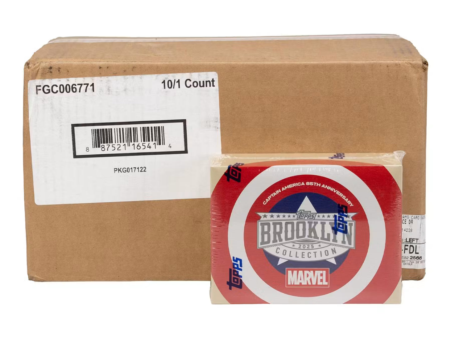 2026 Topps Marvel Brooklyn Collection Captain America Hobby 10-Box Case