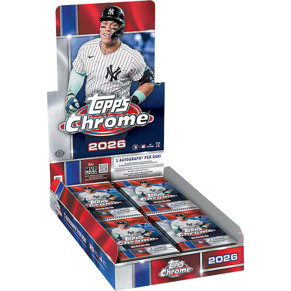 2026 Topps Chrome Baseball Hobby Box