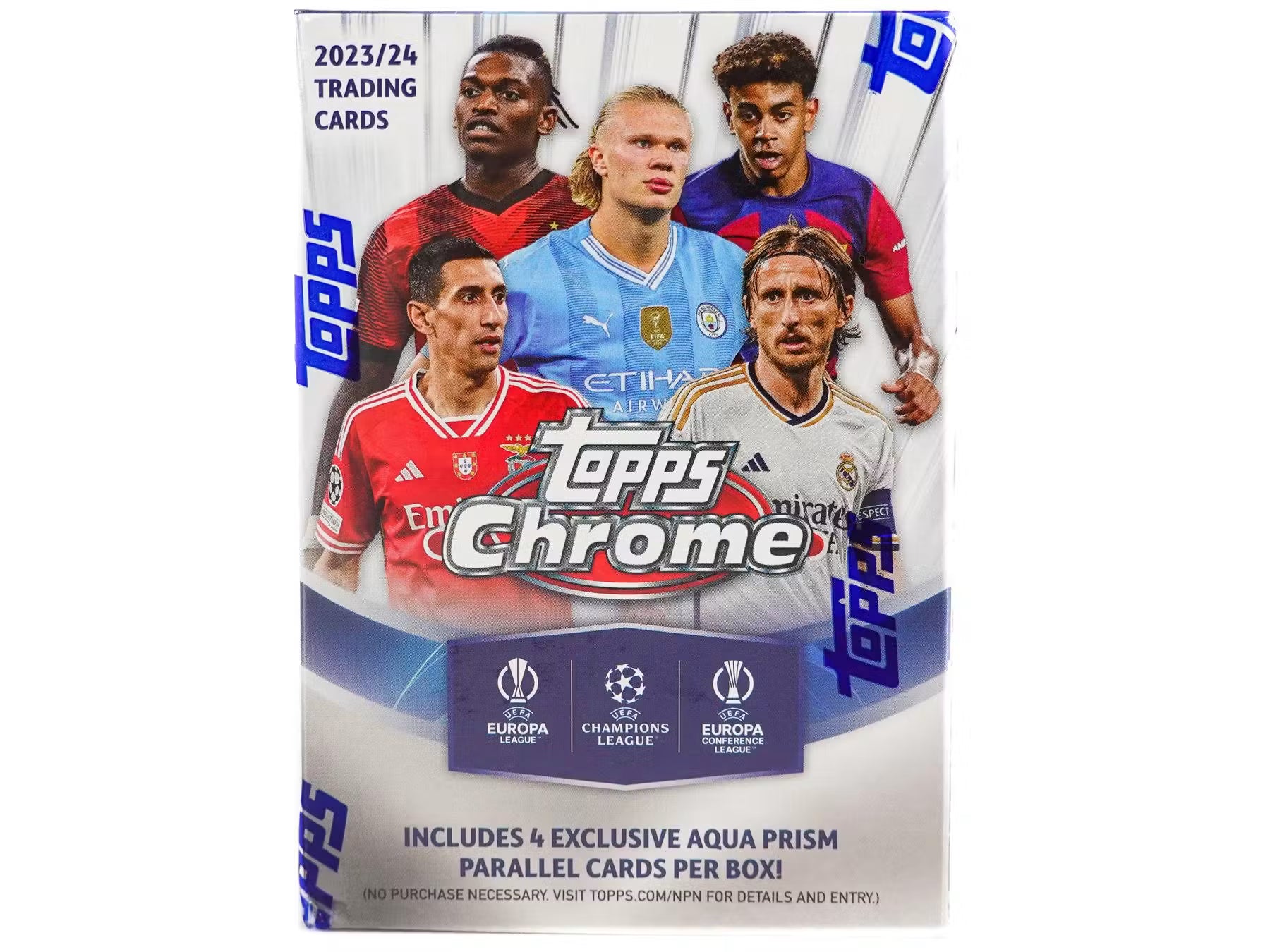 2023/24 Topps Chrome UEFA Club Competitions Soccer Blaster Box