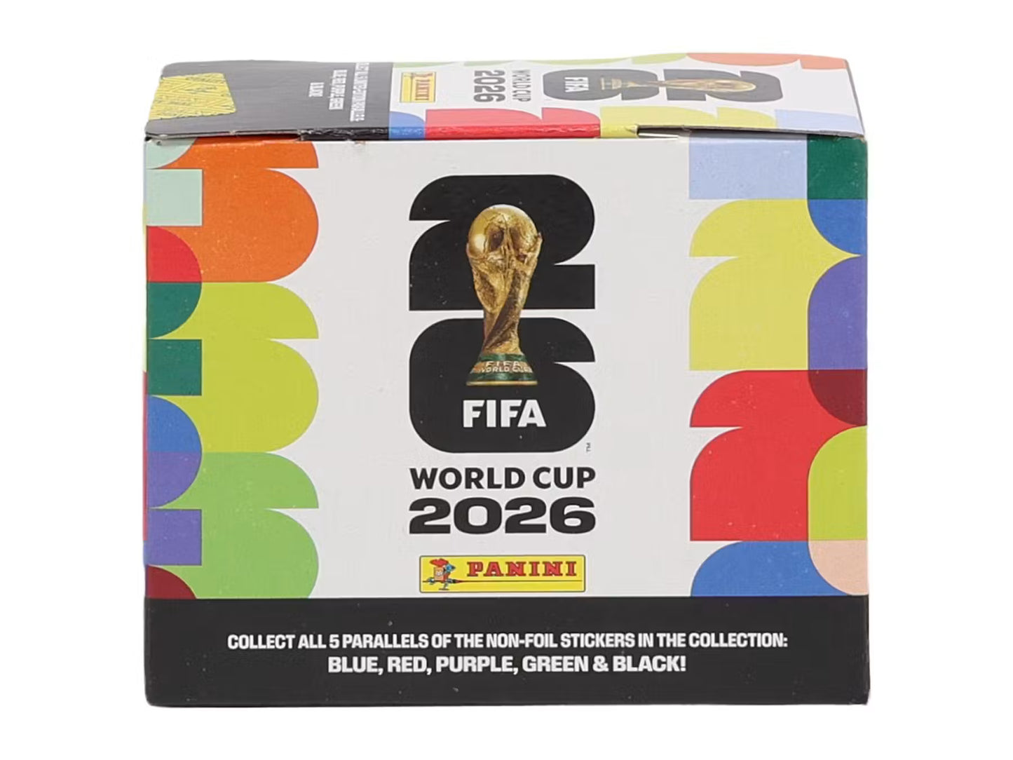 2026 Panini FIFA World Cup Soccer 25-Pack Sticker Box - U.S. Version