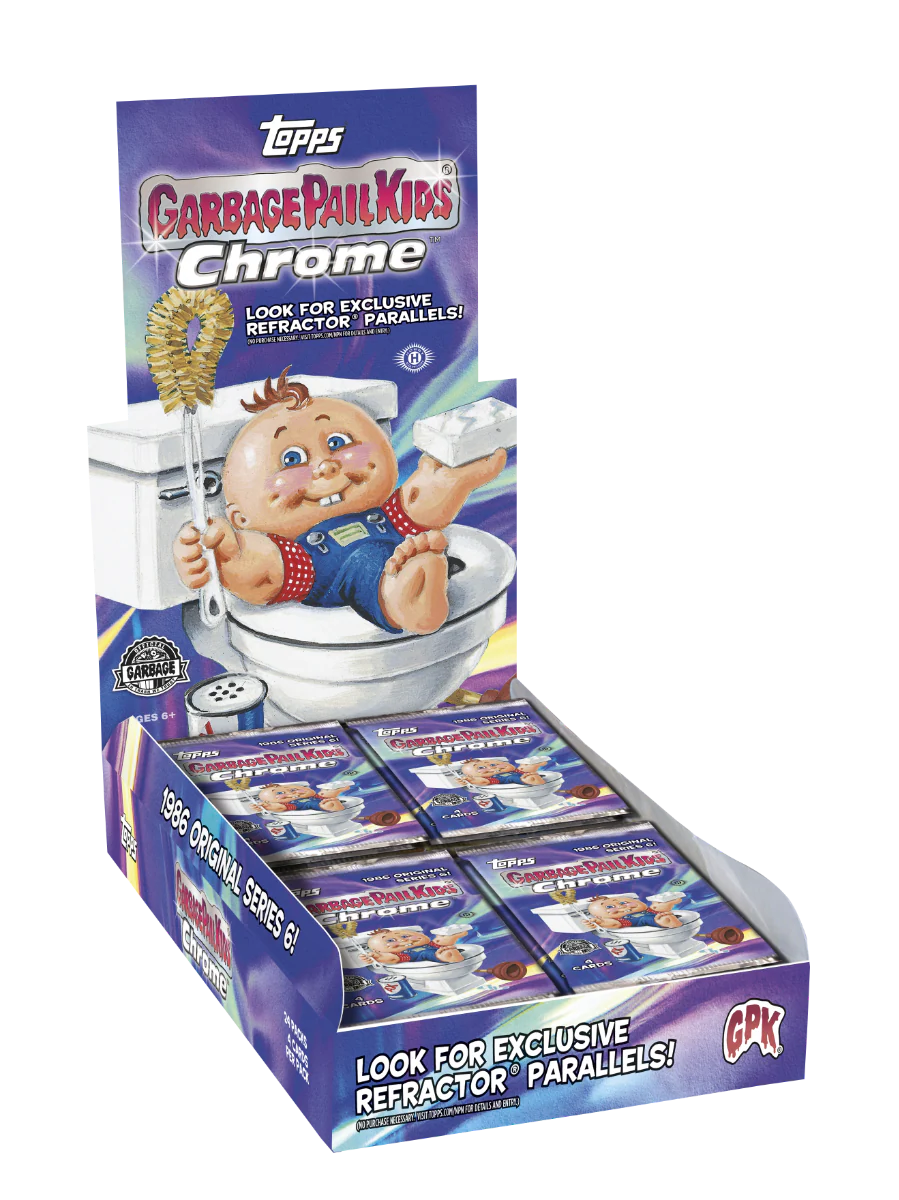 2023 Topps Garbage Pail Kids Chrome Series 6 Hobby Box