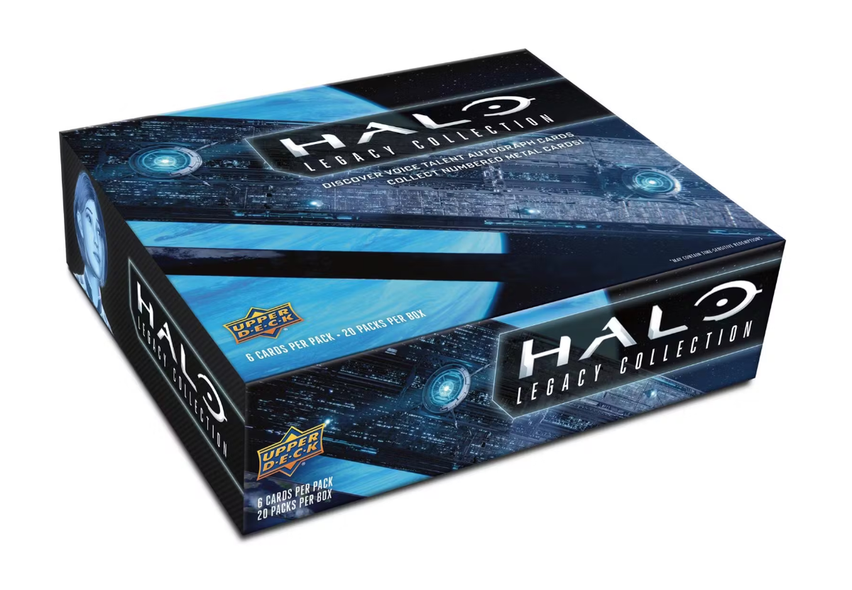 2024 Upper Deck Halo: Legacy Collection Trading Cards Hobby Box
