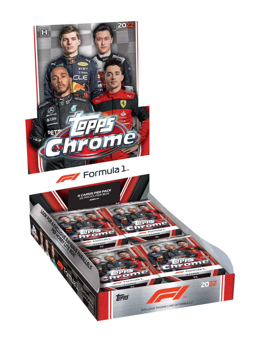 2022 Topps Chrome F1 Formula 1 Hobby Lite Box