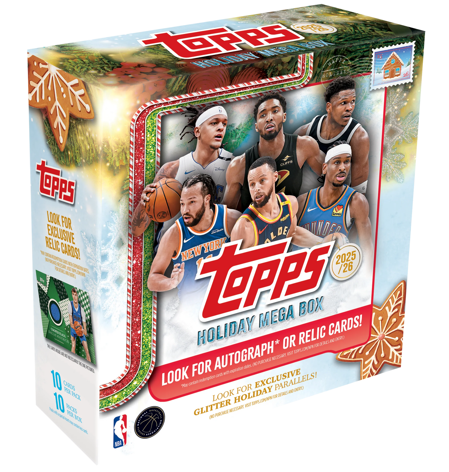2025/26 Topps Basketball Mega Holiday Box