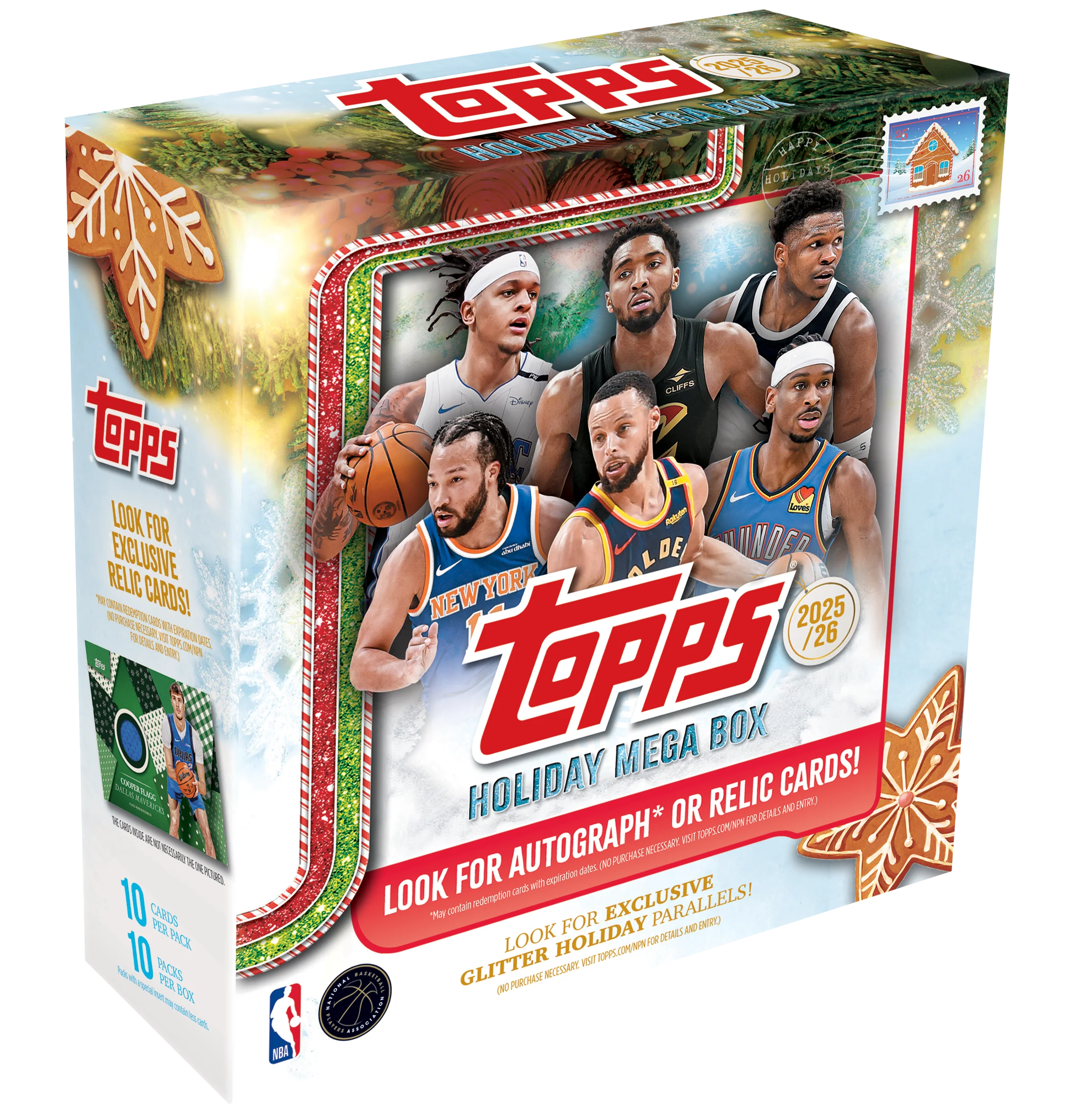 2025/26 Topps Basketball Mega Holiday Box
