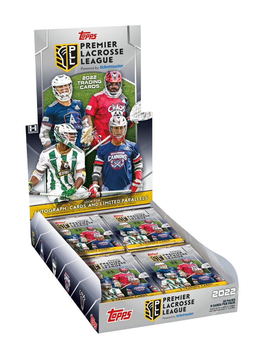 2022 Topps Premier Lacrosse League Hobby Box