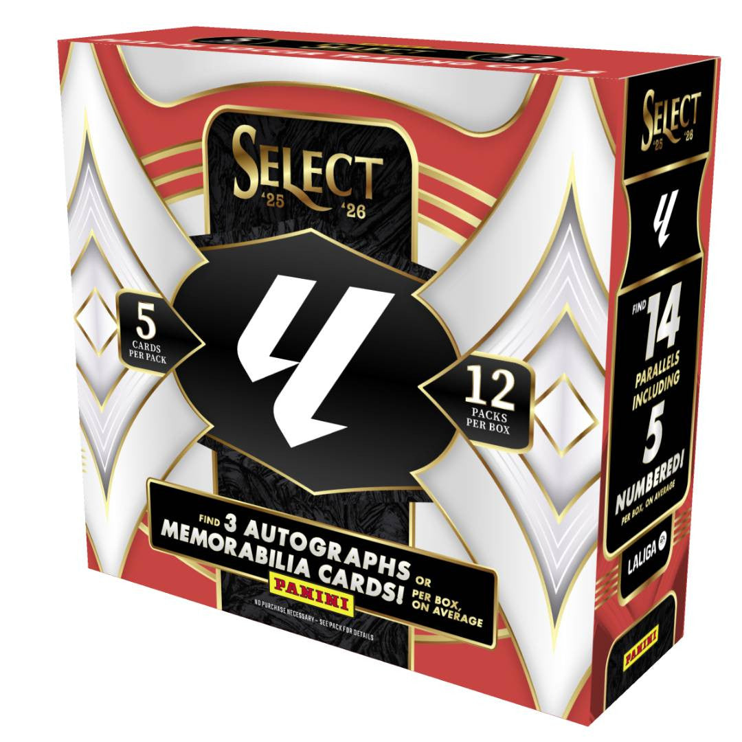 2025/26 Panini Select La Liga Soccer Hobby Box