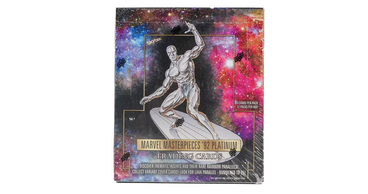 2024 Upper Deck Marvel Masterpieces '92 Platinum Hobby Box