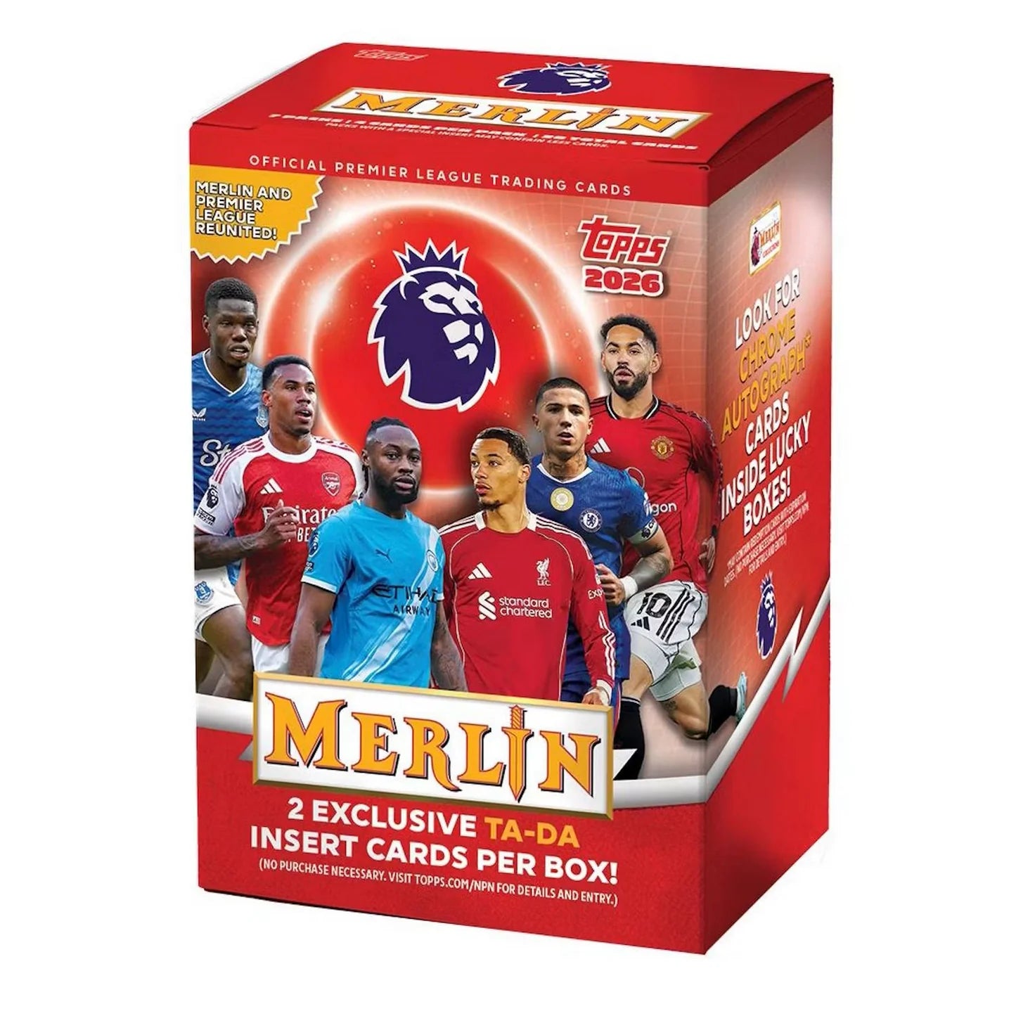 2025/26 Topps Merlin Premier League EPL Soccer Blaster Box
