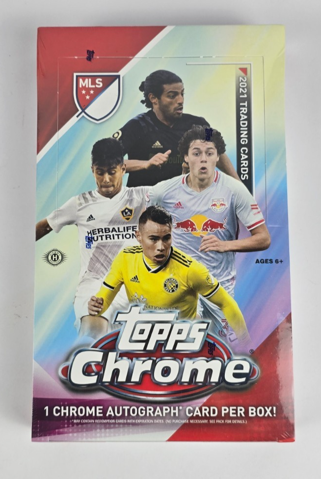 2021 Topps MLS Chrome Soccer Hobby Box