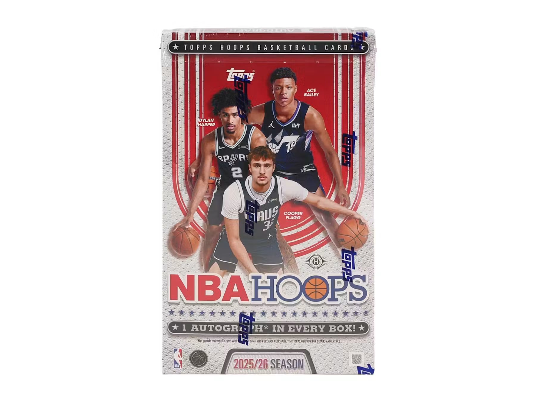2025/26 Topps Hoops Basketball Hobby Box