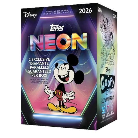 2026 Topps Disney Neon Blaster Box