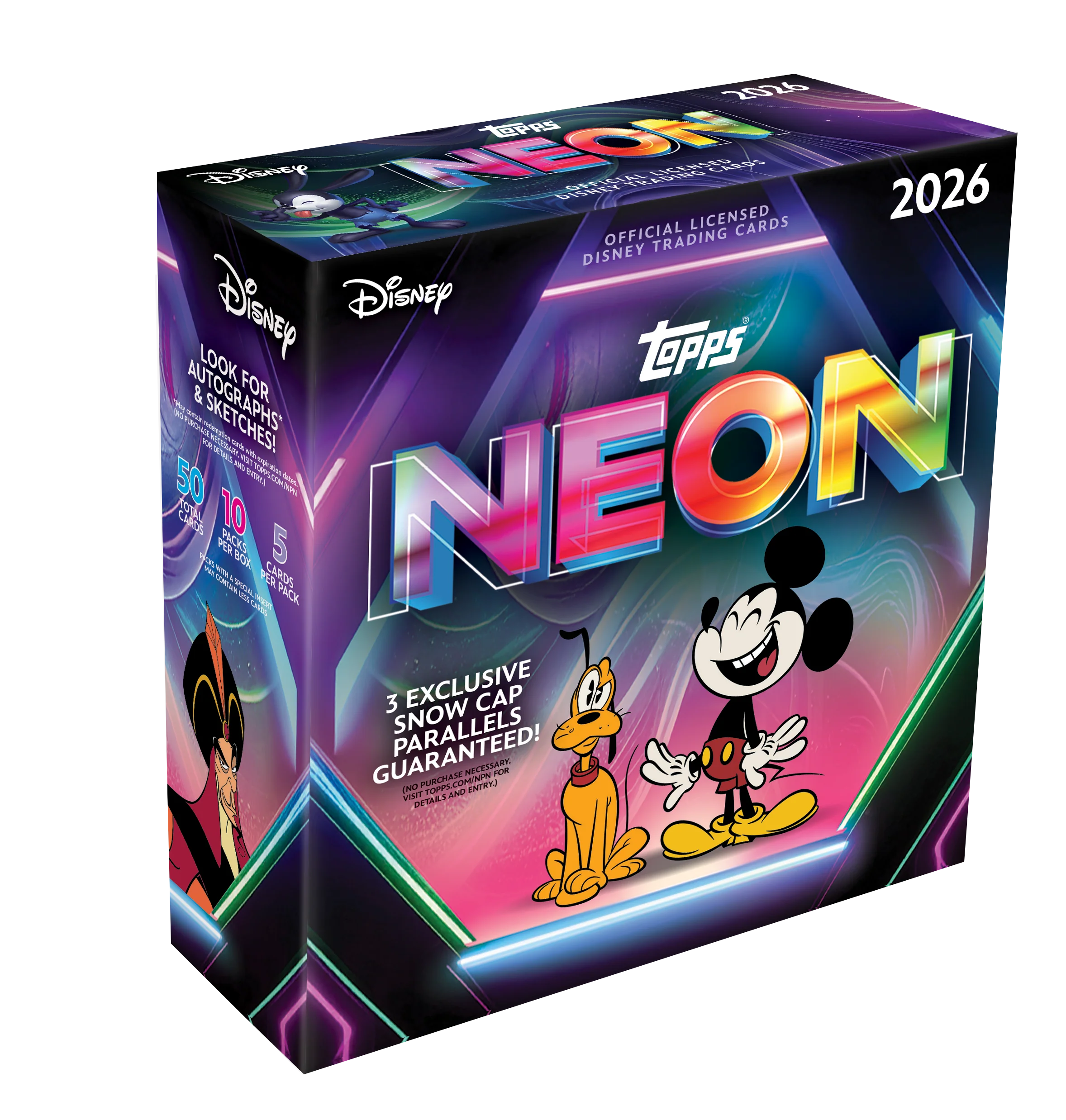 2026 Topps Disney Neon Mega Box
