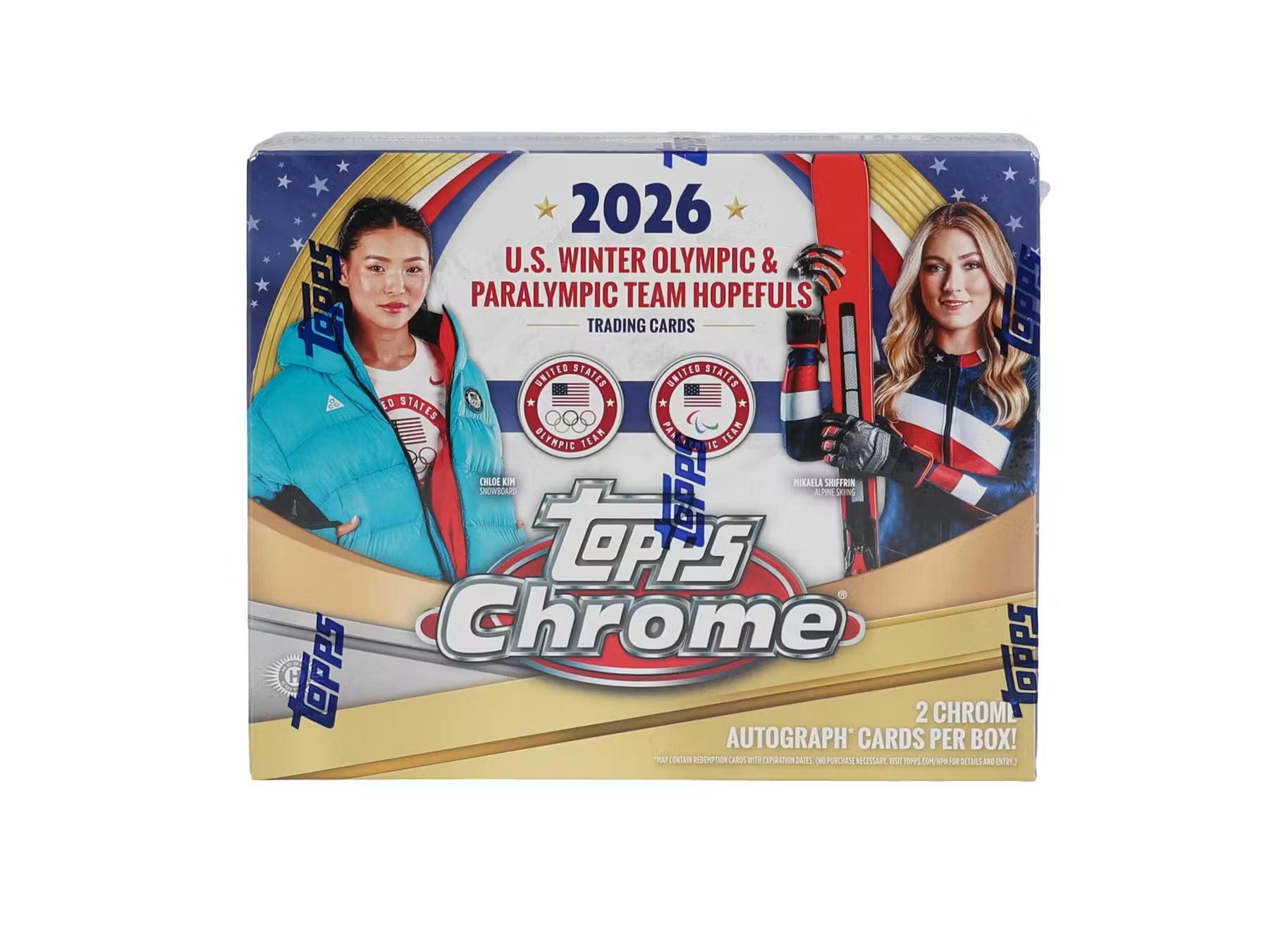 2026 Topps Chrome U.S. Olympics Hobby Box