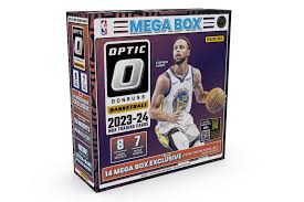 2023/24 Panini Donruss Optic Basketball Hobby Mega Box (Hyper Green Prizms)